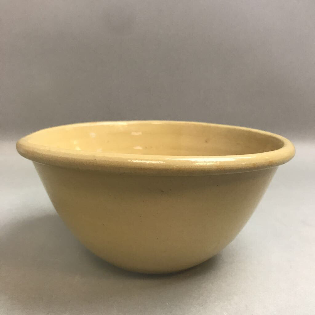 Vintage Pottery Mixing Bowl (8in)
