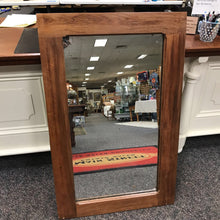 Load image into Gallery viewer, Vintage Large Wood Framed Mirror Decor (48x30)
