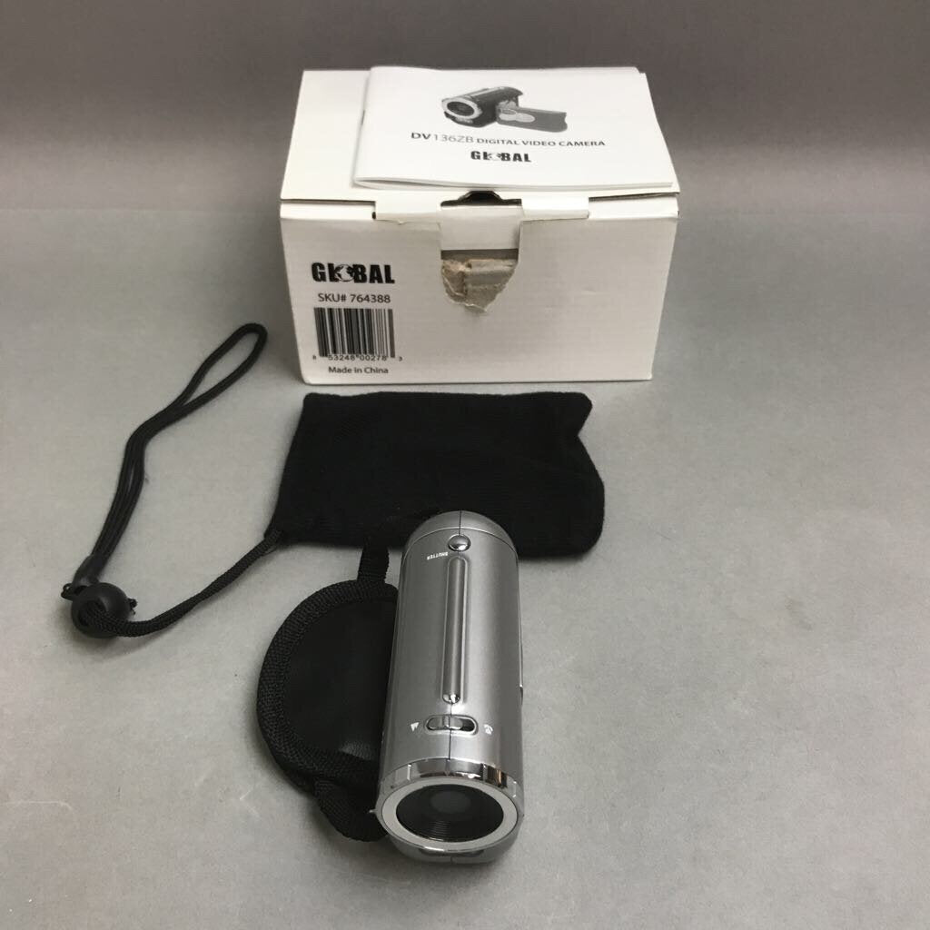 Global DV 136ZB 3.1MP Mini Digital Video Camera Silver