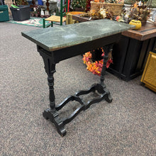 Load image into Gallery viewer, Rockford Side Table w/ Marble Top (29x12x31)

