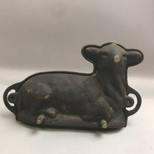 Load image into Gallery viewer, Vintage Antique Cast Iron Lamb Sheep 2 Piece Mold Baking Cake (7x13)

