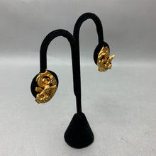 Load image into Gallery viewer, Kirk&#39;s Folly Cherub Rhinestone Star Heart Clip Earrings (1&quot;)
