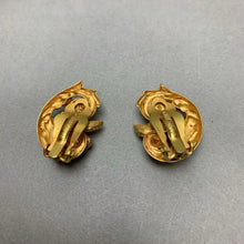 Load image into Gallery viewer, Kirk&#39;s Folly Cherub Rhinestone Star Heart Clip Earrings (1&quot;)
