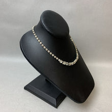 Load image into Gallery viewer, Vintage Clear Rhinestone Choker Necklace (15")
