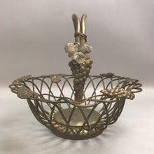 Load image into Gallery viewer, Vintage Godinger Decorative Metal Wired Basket with Handle
