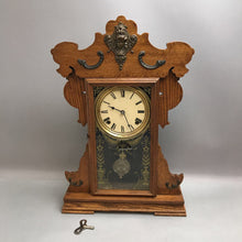 Load image into Gallery viewer, Seth Thomas Mantel Clock w/ Cast Metal Details (As-Is) (22X15X4.25)
