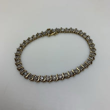 Load image into Gallery viewer, 10K Gold Diamond 7.5" Tennis Bracelet (8.3g)
