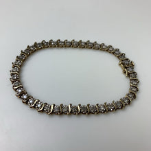 Load image into Gallery viewer, 10K Gold Diamond 7.5" Tennis Bracelet (8.3g)
