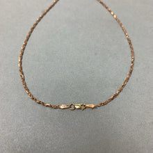 Load image into Gallery viewer, 14K Rose Gold Diamond Cut Puffy Heart Pendant on 22&quot; Chain (6.1g)
