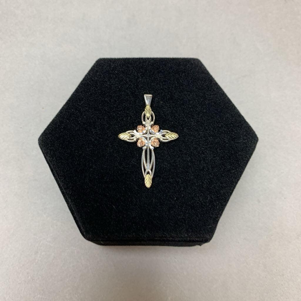 12K Black Hills Gold Sterling 1.75