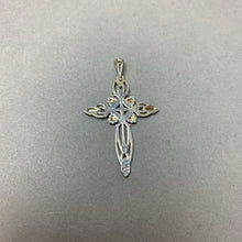 Load image into Gallery viewer, 12K Black Hills Gold Sterling 1.75&quot; Cross Pendant (3.7g)
