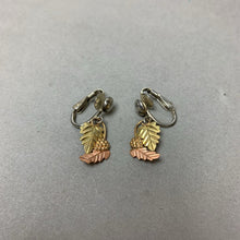 Load image into Gallery viewer, 10K Black Hills Gold Sterling Clip Earrings (3.1g)
