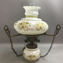 Load image into Gallery viewer, Vintage Chandelier Hurricane Lamp (20in)
