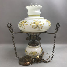 Load image into Gallery viewer, Vintage Chandelier Hurricane Lamp (20in)
