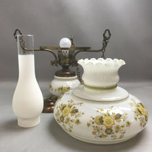Load image into Gallery viewer, Vintage Chandelier Hurricane Lamp (20in)

