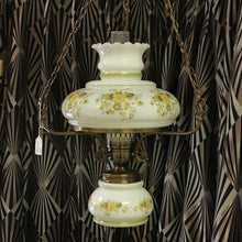 Load image into Gallery viewer, Vintage Chandelier Hurricane Lamp (20in)
