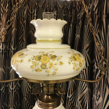 Load image into Gallery viewer, Vintage Chandelier Hurricane Lamp (20in)

