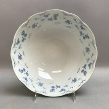 Load image into Gallery viewer, Blue Floral Porcelain Serving Bowl (8.5in)
