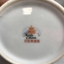 Load image into Gallery viewer, Blue Floral Porcelain Creamer and Sugar Set
