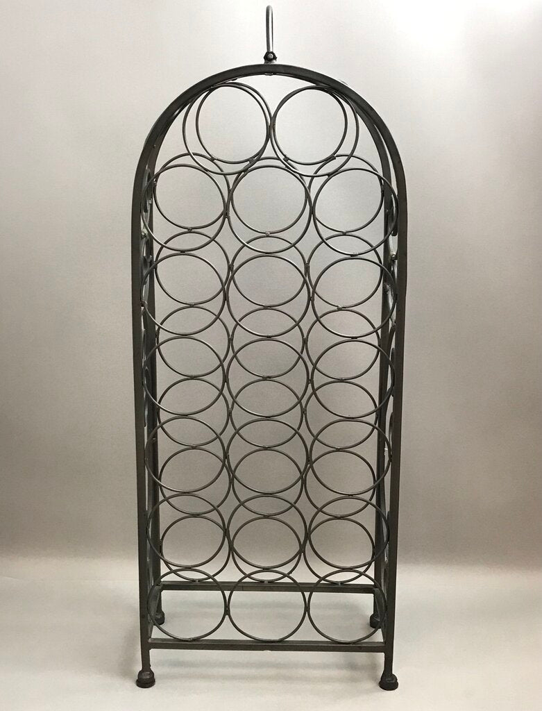 Metal Wine Rack (32x13x6.5)