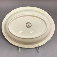 Load image into Gallery viewer, Oval Serving Bowl Autumn Leaf Hall China (10.5in)
