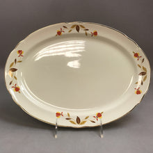 Load image into Gallery viewer, Serving Plate Autumn Leaf Hall China (13.5in)
