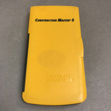 Load image into Gallery viewer, Calculated Industries Construction Master 5 Calculator - Black Yellow (5.5x3)
