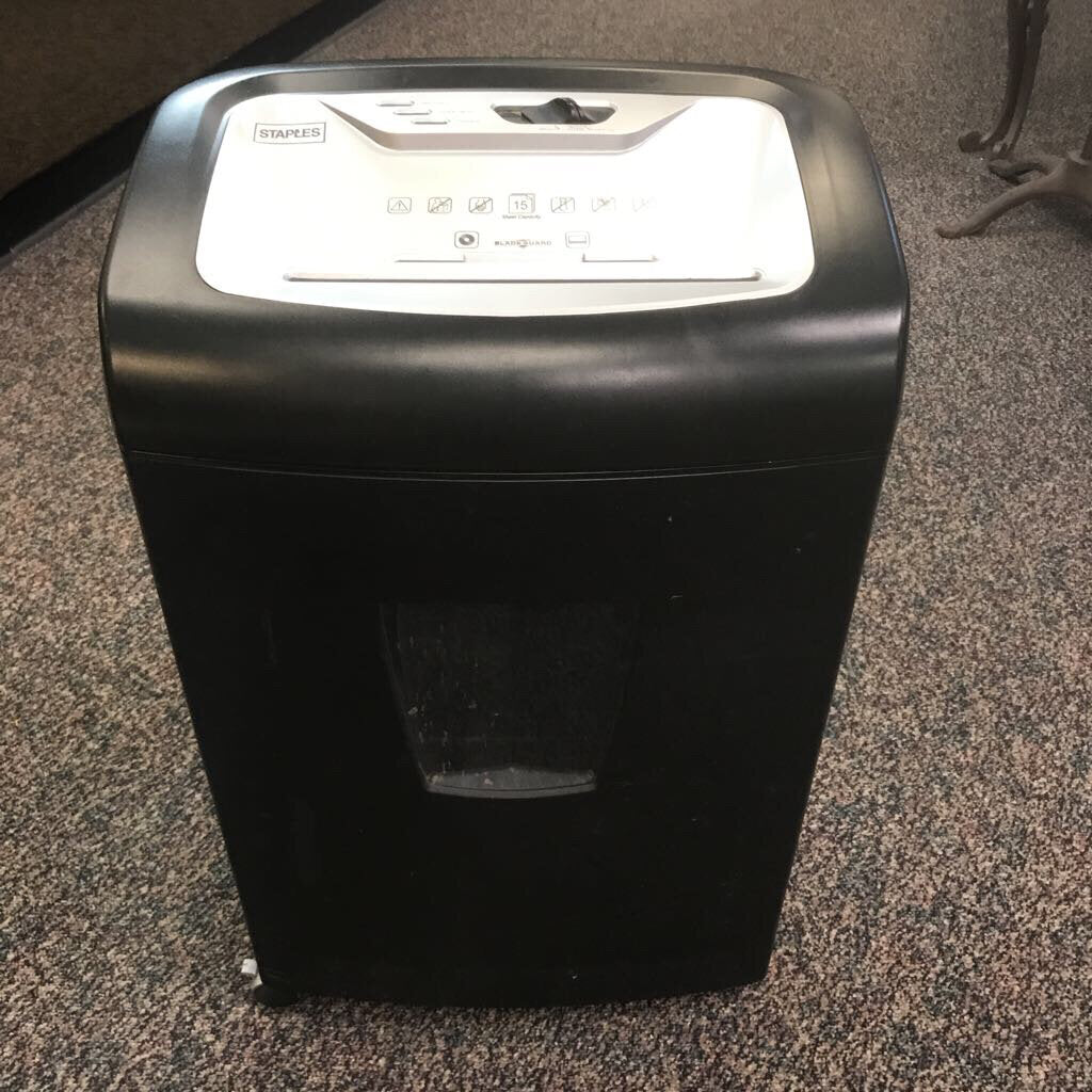 Staples SPL-TXC10A CC Shredder Complete Top Housing Cover Sensor Assy