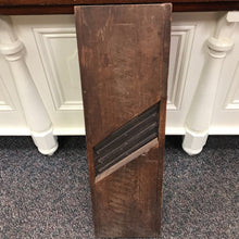 Load image into Gallery viewer, Vintage Wooden Cabbage Slicer with Box &quot;Kraut Cutter&quot; (39x12)
