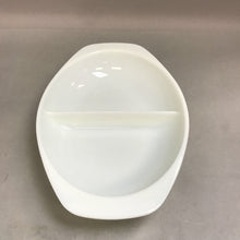 Load image into Gallery viewer, Milk Glass Divided Serving Bowl Pyrex (13inx9in)
