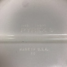 Load image into Gallery viewer, Milk Glass Divided Serving Bowl Pyrex (13inx9in)

