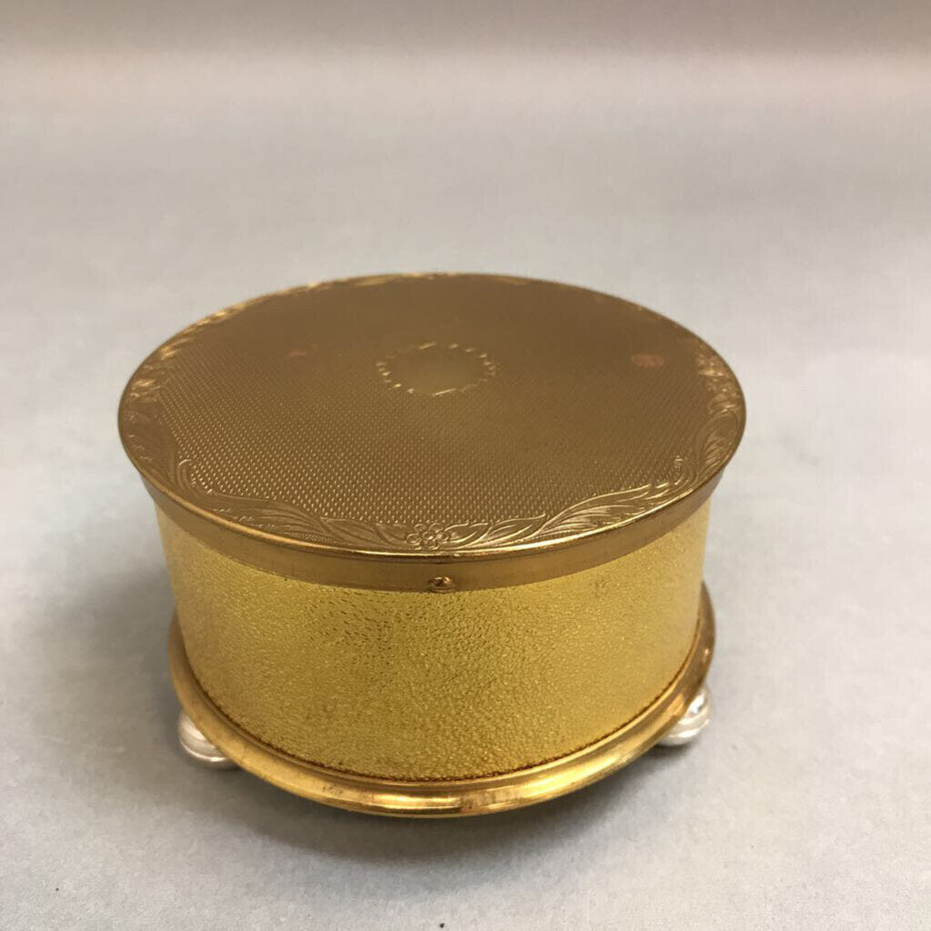 Musical Make-up Powder Box (3.5in)