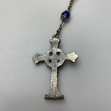 Load image into Gallery viewer, Vintage Holy Water Bubble Crystal Bead Rosary (32&quot; w/ 7.5&quot; Drop)
