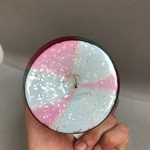 Load image into Gallery viewer, Blue &amp; Pink Glass Ewer (9.5&quot;)
