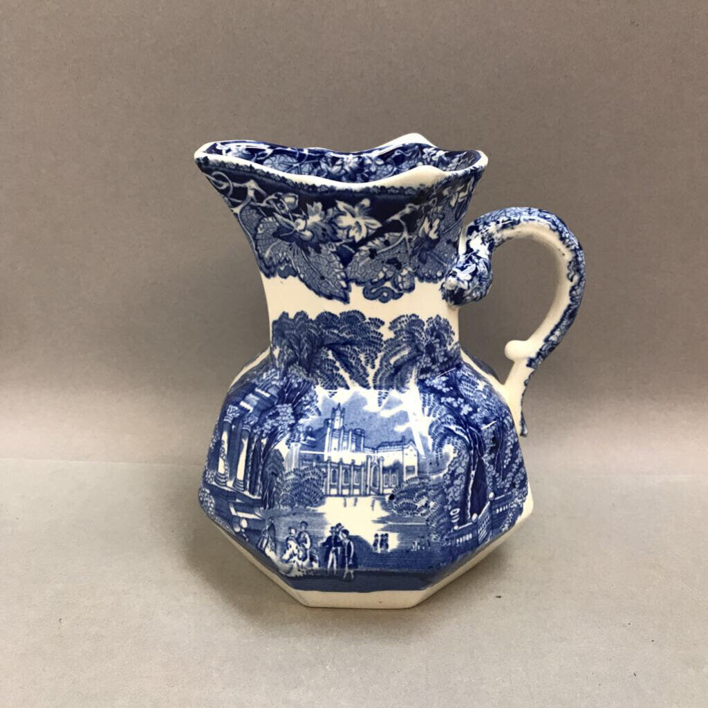 Mason's Vista Blue Hydra Jug (~6.25