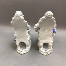 Load image into Gallery viewer, Victorian-Style Porcelain Figurine Pair (7&quot;)
