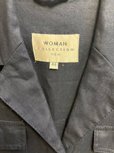 Load image into Gallery viewer, H&amp;M Women&#39;s Collection Navy Linen Blouse Size 44
