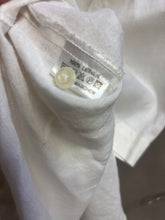 Load image into Gallery viewer, Marco Pecci Linen White Blouse Size 44
