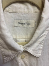 Load image into Gallery viewer, Marco Pecci Linen White Blouse Size 44
