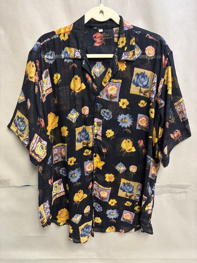 Floral Lightweight Blouse Free Size