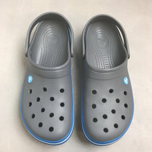 Load image into Gallery viewer, Crocs Unisex Clogs - Blue/Light Grey (Size 11)
