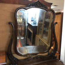 Load image into Gallery viewer, Antique 3 Drawer Dresser w/Mirror AS IS (76x40x23)
