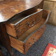 Load image into Gallery viewer, Antique 3 Drawer Dresser w/Mirror AS IS (76x40x23)
