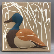 Load image into Gallery viewer, Duck Fabric Wall Art Plaque (13x13)
