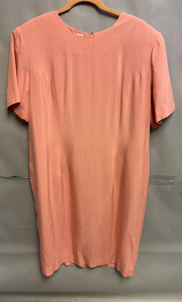 Orvis Salmon Linen Dress Size 18