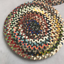 Load image into Gallery viewer, Vintage Set of 4 Chenille Chair Pad Braided (14&quot;)
