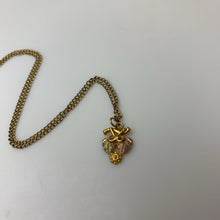 Load image into Gallery viewer, 10K Black Hills Gold Pendant on 12K Gold Filled 18&quot; Chain (1.8g)
