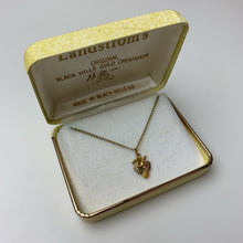 Load image into Gallery viewer, 10K Black Hills Gold Pendant on 12K Gold Filled 18" Chain (1.8g)
