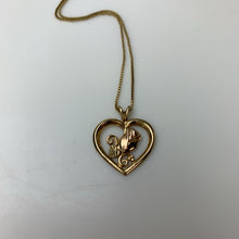 Load image into Gallery viewer, 10K Black Hills Gold Pendant on 14K Gold 20&quot; Chain (3.7g)
