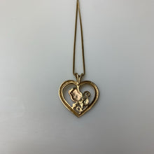 Load image into Gallery viewer, 10K Black Hills Gold Pendant on 14K Gold 20&quot; Chain (3.7g)
